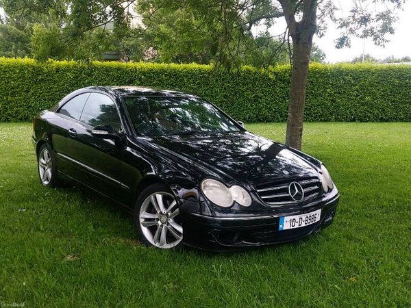 Mercedes-Benz CLK Coupe, Petrol, 2010, Black