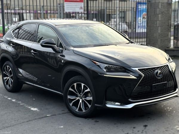 Lexus NX SUV, Petrol Hybrid, 2015, Black