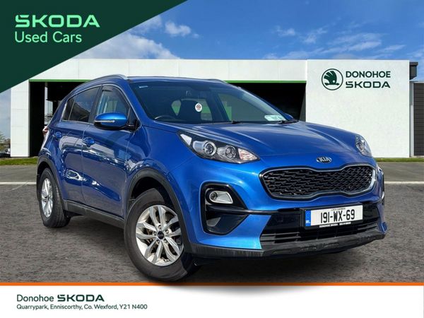 Kia Sportage SUV, Diesel, 2019, Blue
