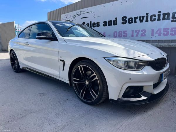 BMW 4-Series Coupe, Diesel, 2015, White