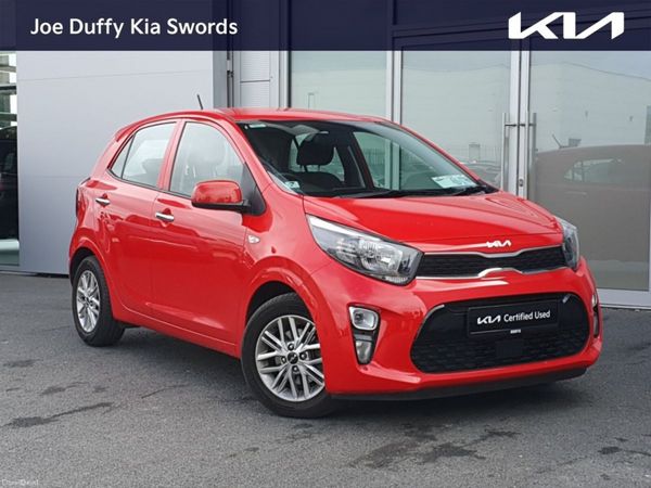 Kia Picanto Hatchback, Petrol, 2022, Red