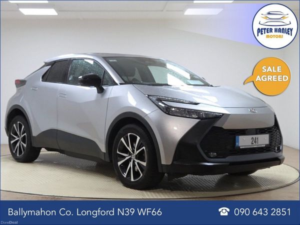 Toyota C-HR SUV, Petrol Plug-in Hybrid, 2024, Silver