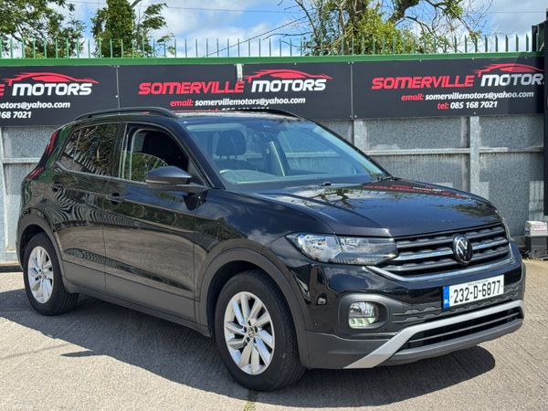 Volkswagen T-Cross Estate/Jeep, Petrol, 2023, Black
