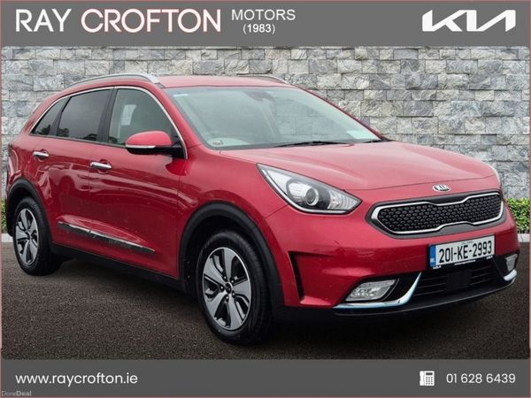 Kia Niro SUV, Petrol Plug-in Hybrid, 2020, Red