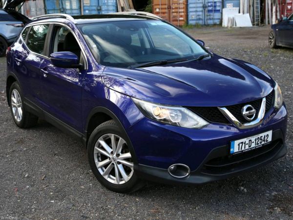 Nissan Qashqai SUV, Petrol, 2017, Blue