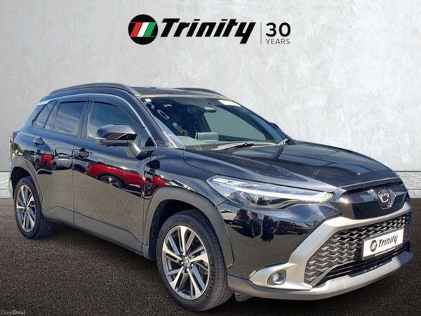 Toyota Corolla Cross SUV, Petrol Hybrid, 2024, Black