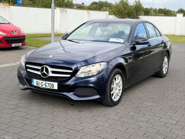 Mercedes-Benz C-Class Saloon, Diesel, 2016, Blue