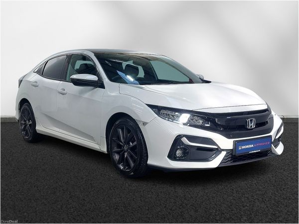 Honda Civic Hatchback, Petrol, 2021, White
