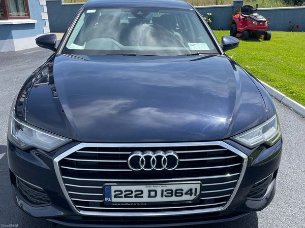 Audi A6 Saloon, Diesel, 2022, Blue