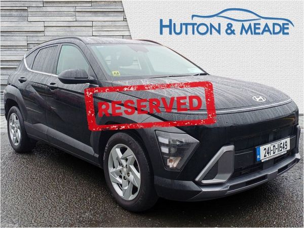 Hyundai KONA SUV, Petrol, 2024, Black
