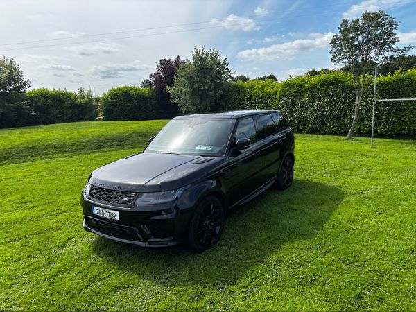 Land Rover Range Rover Sport SUV, Petrol Plug-in Hybrid, 2021, Black