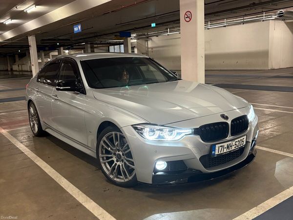 BMW 3-Series Saloon, Petrol Plug-in Hybrid, 2017, Silver