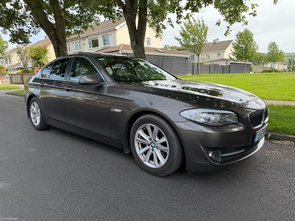 BMW 5-Series Saloon, Diesel, 2013, Brown