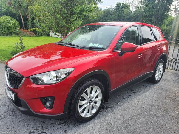Mazda CX-5 SUV, Diesel, 2014, Red
