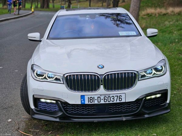 BMW 7-Series Saloon, Petrol Plug-in Hybrid, 2018, White