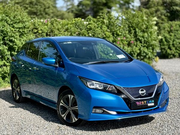 Nissan Leaf Hatchback, Electric, 2021, Blue