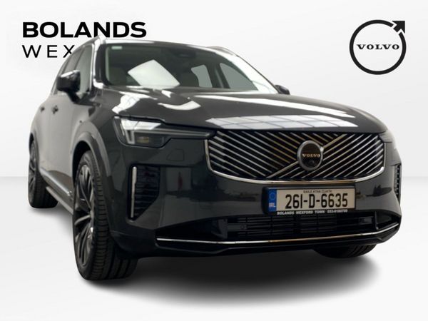 Volvo XC90 SUV, Petrol Plug-in Hybrid, 2026, Grey
