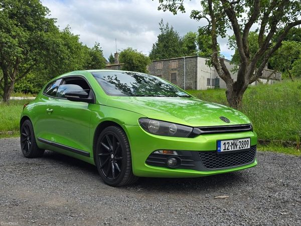 Volkswagen Scirocco Hatchback, Diesel, 2012, Green