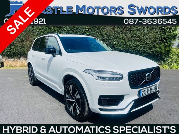 Volvo XC90 SUV, Petrol Plug-in Hybrid, 2023, White