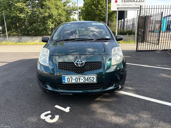 Toyota Yaris Hatchback, Petrol, 2007, Green