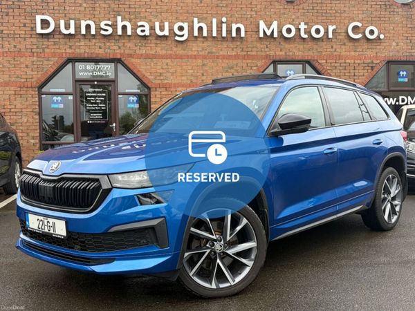 Skoda Kodiaq SUV, Diesel, 2022, Blue