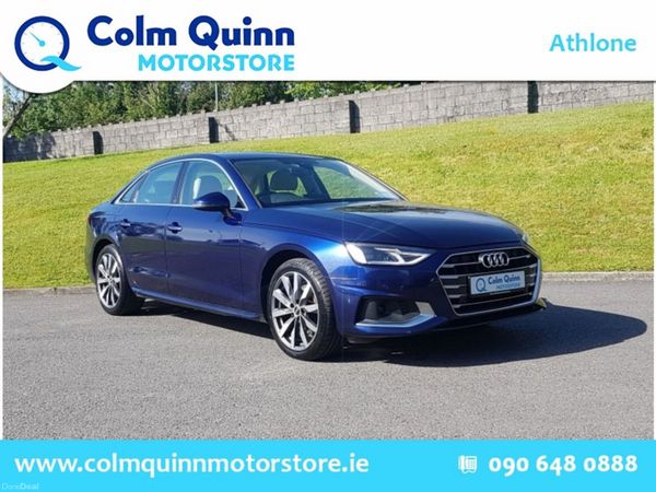 Audi A4 Saloon, Diesel, 2022, Blue