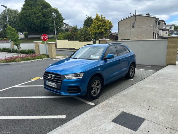 Audi Q3 SUV, Petrol, 2015, Blue