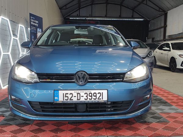 Volkswagen Golf Hatchback, Petrol, 2015, Blue
