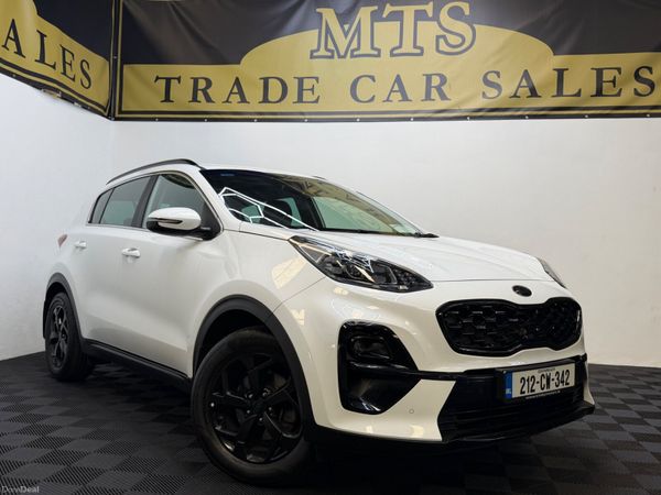 Kia Sportage SUV, Diesel Hybrid, 2021, White