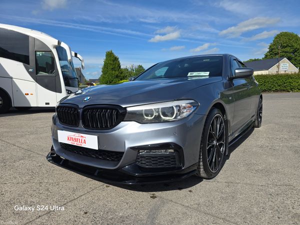 BMW 5-Series Saloon, Diesel, 2018, Grey