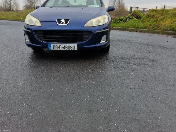 Peugeot 407 Saloon, Petrol, 2008, Blue