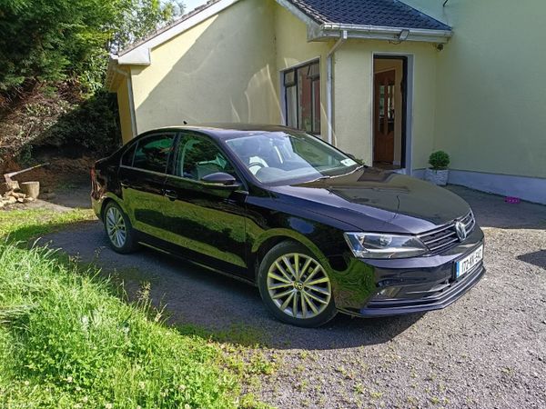 Volkswagen Jetta Saloon, Diesel, 2017, Black