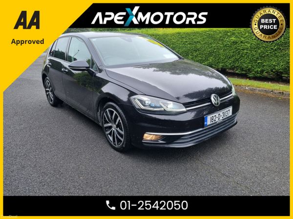 Volkswagen Golf Hatchback, Petrol, 2018, Black