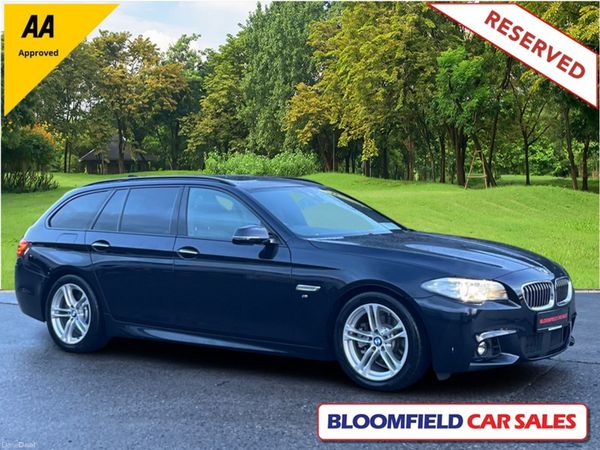 BMW 5-Series Estate, Diesel, 2016, Black