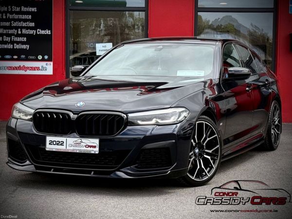 BMW 5-Series Saloon, Diesel, 2022, Black