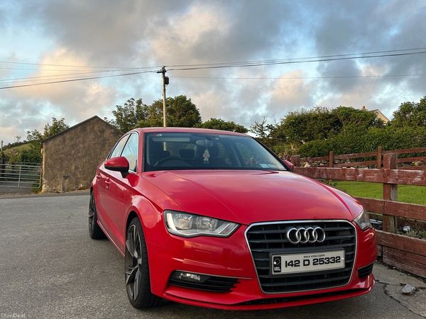 Audi A3 Saloon, Diesel, 2014, Red