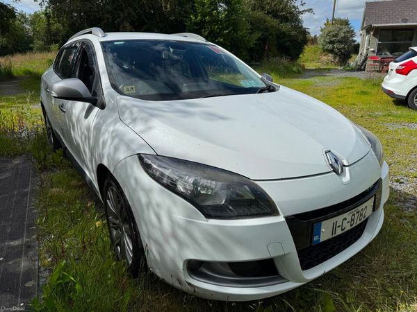 Renault Megane Estate/Jeep, Diesel, 2011, White