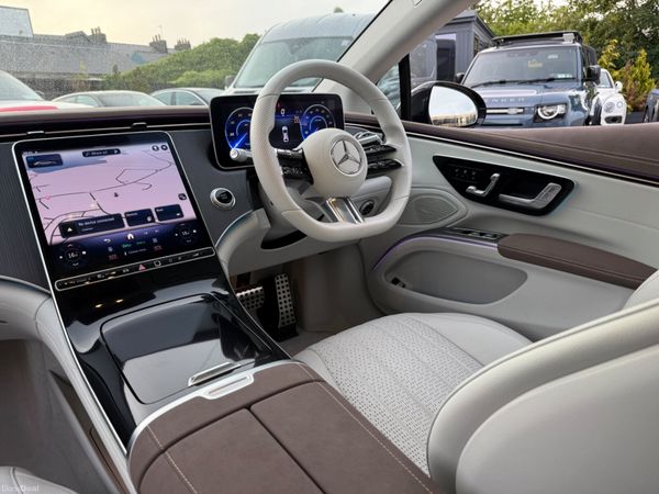 Mercedes-Benz EQS Saloon, Electric, 2022, Blue
