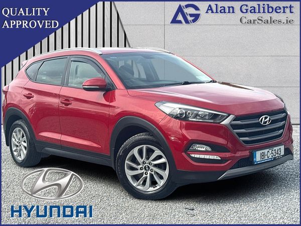 Hyundai Tucson MPV, Diesel, 2018, Red