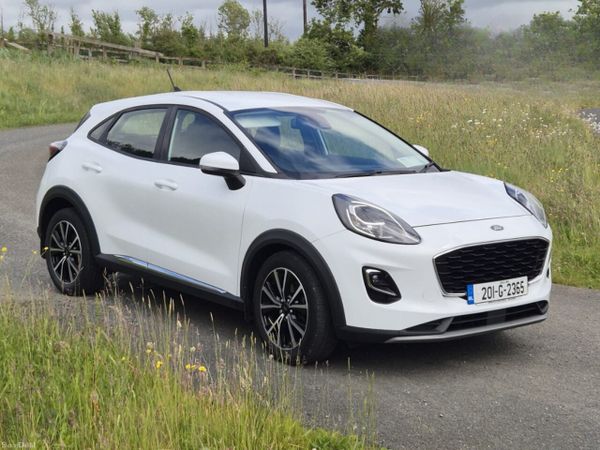 Ford Puma MPV, Petrol Hybrid, 2020, White