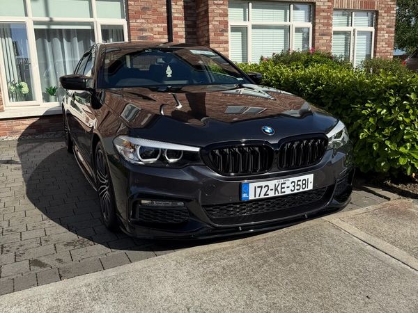 BMW 5-Series Saloon, Diesel, 2017, Grey