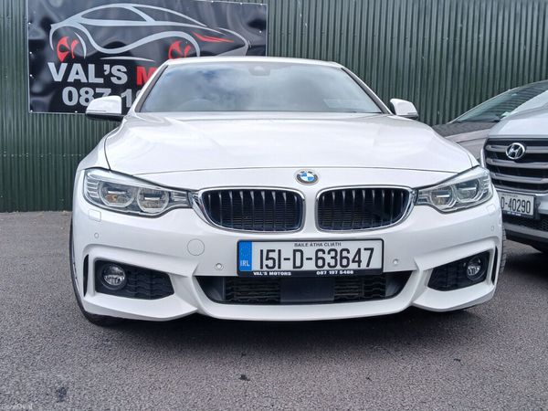 BMW 4-Series Coupe, Petrol, 2015, White