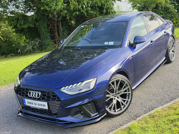 Audi A4 Saloon, Diesel, 2022, Blue