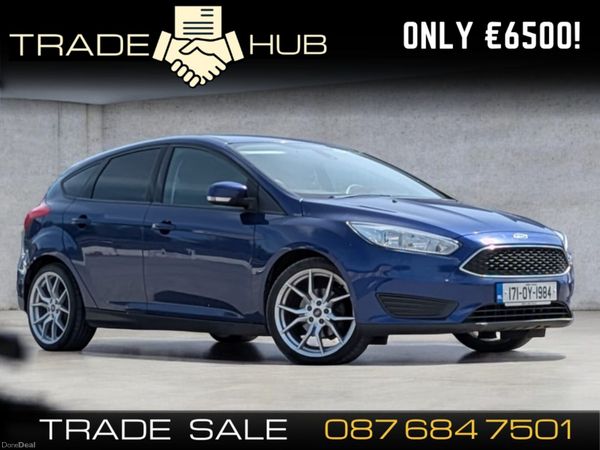 Ford Focus Hatchback, Diesel, 2017, Blue