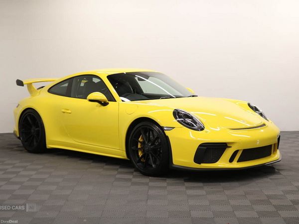 Porsche 911 Coupe, Petrol, 2018, Yellow