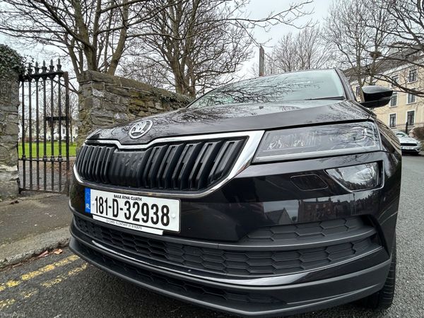 Skoda Karoq Estate/Jeep, Petrol, 2018, Black