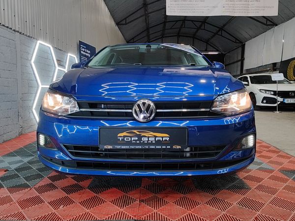 Volkswagen Polo Hatchback, Petrol, 2019, Blue
