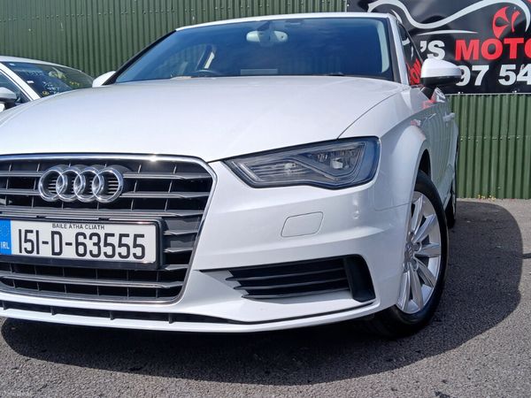 Audi A3 Saloon, Petrol, 2015, White