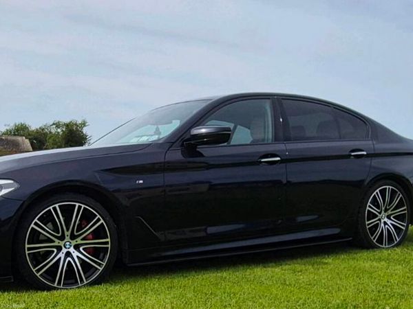 BMW 5-Series Saloon, Diesel, 2017, Black