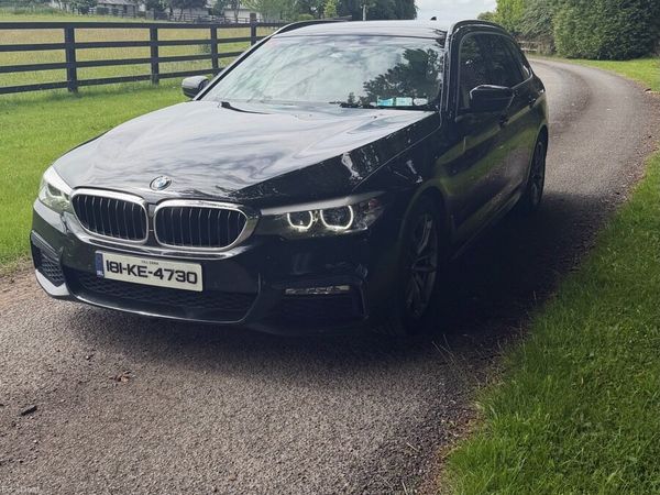 BMW 5-Series Estate, Diesel, 2018, Black